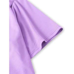 Camiseta informal de manga corta para hombre más vendida 100% algodón secado rápido transpirable diseño de cuello redondo 200 gramos patrón sólido para adultos - Product Image 3