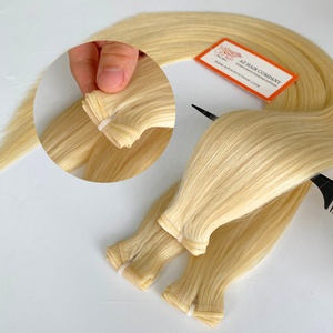 Nouvel arrivage! Genius Weft Extensions de cheveux 100% Remy Cheveux humains vietnamiens à partir de cheveux purs bruts non traités, prix de gros - Product Image 3