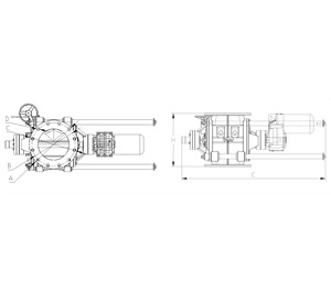 Top đánh giá tự động bánh răng động cơ PLC động cơ cho độ chính xác cao bột xử lý New ROTARY van ngành công nghiệp thực phẩm 1 năm bảo hành - Product Image 3