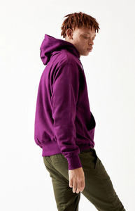 Sudadera con capucha unisex bordada 100% algodón sudadera lisa de moda para mujer venta al por mayor moda de invierno - Product Image 3