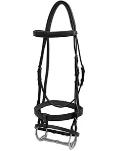 Brida de manivela de Hanoverian levantada de doma superior Brida de cuero de caballo de alta calidad Precio al por mayor - Product Image 1