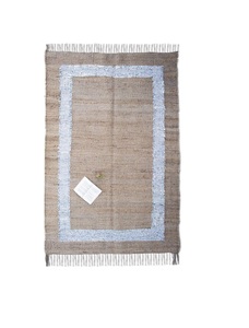 Alfombras de área hechas de yute puro de forma redonda de aspecto moderno, alfombrillas antideslizantes para dormitorio, sala de estar, decoración de pasillo, uso de alfombras de yute - Product Image 5