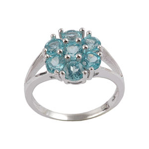 แหวนเงินแท้ 925 ประดับพลอยเพอริดอต ดีไซน์หรูหราไม่ซ้ำใคร สำหรับผู้หญิงและเด็กผู้หญิง เหมาะสำหรับงานแต่งงาน ขายส่ง - Product Image 4