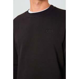 Sweat-shirt homme Omar Black Fleece - 88137 - Noir - Product Image 2