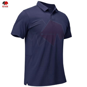Camiseta Polo para Hombre OEM y ODM, Tejido Transpirable y Cómodo, Logotipo Personalizado, Venta al por Mayor Directa de Fábrica - Product Image 4