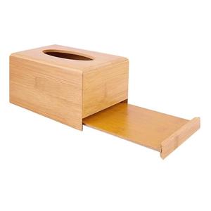 Caja de pañuelos de madera de acacia, caja de pañuelos de madera de tamaño personalizado más vendida al precio más bajo - Product Image 3