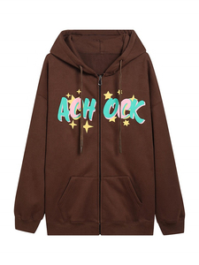 Sudadera con capucha de algodón y poliéster grueso con logotipo personalizado 3D para hombre bordado liso teñido de gran tamaño para hombre y mujer - Product Image 2