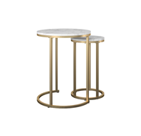 Meubles de haute qualité Table d'appoint décorative Nouveau design Table basse décorative en bois et en verre Fabricant de gros Exportateur