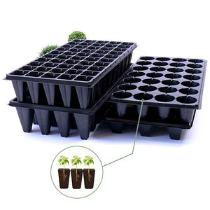 Professional 72 Hole <b>Plastic</b> Seedling Germination <b>Tray</b> with Drainage Holes for Plant Propagation - Product Image 1