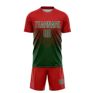 La mejor ropa transpirable multicolor de secado rápido, uniformes de fútbol personalizados para hombres, camiseta de fútbol al por mayor - Product Image 2
