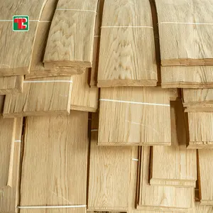 Fabrik Direkt preis Natürliches Massivholz furnier Rotes Eichenholz Sperrholz Gerade Maserung Rotes Eichenholz furnier für Paneele und Möbel