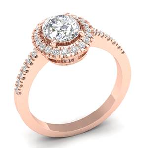 REYES Bagues solitaires de fiançailles en argent sterling 925 pour femmes Prix de gros Taille ovale 1.54Ct Moissanite Wedding Fine Jewelry - Product Image 2