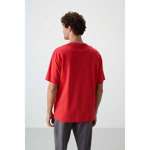 T-shirt oversize pour homme Fiesta, 100% coton jersey, épais, texturé et imprimé - 88370 - Product Image 2