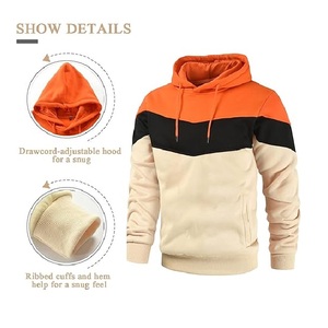 Service OEM en gros, sweats à capuche personnalisés pour hommes, 100% coton, tissu éponge imperméable, grandes tailles, usine du Bangladesh - Product Image 6