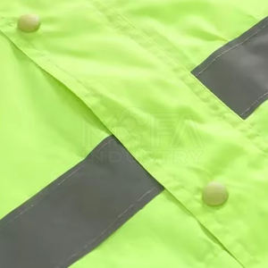 Veste de sécurité réfléchissante personnalisée pour hommes Vêtements de travail haute visibilité pour la construction, les travaux routiers et l'utilisation industrielle - Product Image 5