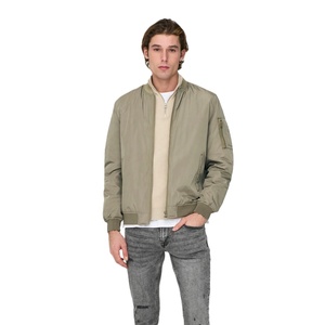 แจ็คเก็ตบอมเบอร์เข้ารูปลำลองสำหรับผู้ชายเสื้อคลุมแนวธุรกิจสำหรับฤดูใบไม้ร่วงแจ็คเก็ตเบสบอล M-6XL แจ็คเก็ตสำหรับผู้ชายพร้อมโลโก้ปัก - Product Image 2