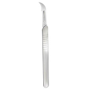 Manche de scalpel en acier inoxydable de qualité supérieure n°3 pour chirurgie médicale avec lames chirurgicales durables certifiées CE - Product Image 1