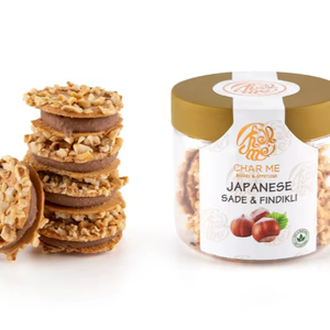 Kyoto Style Hazelnut Butter <b>Cookies</b> 90g Handmade Gourmet Japanese Biscuits Premium Private Label Snack - Product Image 6