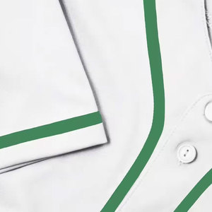 Camiseta de béisbol con botones completos personalizada, ropa deportiva transpirable con impresión por sublimación, camisetas de béisbol al por mayor, camiseta de béisbol - Product Image 5