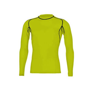 Camiseta Térmica de Compresión de Manga Larga para Hombre, Ropa Deportiva de Secado Rápido para Correr, Fitness y Actividades Deportivas, Spandex/Algodón - Product Image 4