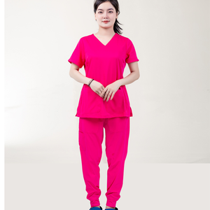 Fabricantes de uniformes médicos Juego de buena calidad Caja de cartón WRAP para hombres/mujeres Hecho en Vietnam Fabricante - Product Image 2