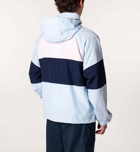 Chaqueta deportiva de nailon personalizada de alta calidad para hombre, con cremallera completa Anorak Sudadera con capucha, cortavientos impermeable ligero de talla grande para otoño - Product Image 4