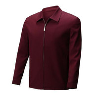 Nouveautés Vestes d'entreprise en nylon/polyester à manches longues pour hommes Vestes d'entreprise bouffantes bon marché personnalisées pour hommes