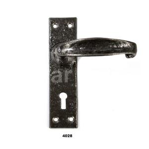 Manija de puerta de Metal sólido de diseño tradicional de alta calidad con cerradura de llave para el hogar, cocina, baño, sala de estar, uso de puerta - Product Image 5