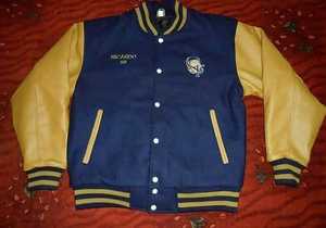 Venta al por mayor Letterman cuerpo de lana mangas de cuero originales niños hombres chaqueta de béisbol escuela Universidad equipo desgaste chaqueta de invierno niñas - Product Image 4