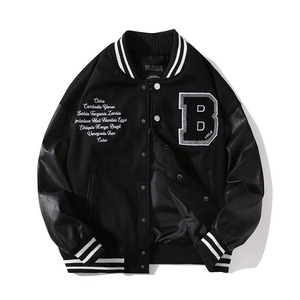 Veste de Baseball Formelle Homme Personnalisée de Haute Qualité avec Capuche Respirante et Écologique, Fabrication OEM - Product Image 4