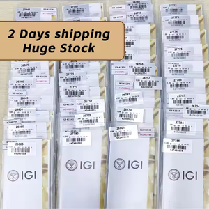 เพชรที่ปลูกในห้องปฏิบัติการหลวม1.0ถึง3.0มม. CVD HPHT GIA IGI ได้รับการรับรอง iced OUT ทรงกลมเพชรหลวมสุกใส - Product Image 3