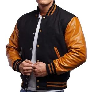 Chaqueta de piel de vaca Vintage de longitud larga personalizada para hombre OEM de alta calidad, impermeable con bolsillo y soporte de tela lisa monocromática - Product Image 4