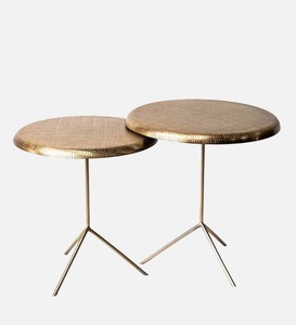 <b>Gold</b> Trendy Design Metal <b>Table</b> With Metal Top <b>Tables</b> Accent <b>Side</b> <b>Table</b> for Living Room and Home Furniture High Quality - Product Image 1