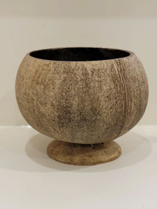 Eco2go Vietnam Vente en gros de tasse de noix de coco écologique artisanale/100% tasse de coquille de noix de coco polie de logo personnalisé de quantité minimale de commande bas naturel - Product Image 3