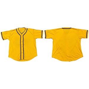 เสื้อเบสบอลผู้ชายแบบสั่งทำพิเศษ ผ้าโพลีเอสเตอร์ 100% แห้งเร็ว ระบายอากาศ น้ำหนักผ้า 300 กรัม - Product Image 1