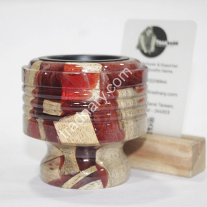 Mubkhar Bois Résine Bakhoor Brûleur Bukhoor Brûleur Bois pour Ramadan & Eid Brûleur d'encens Bakhoor by Tradnary Exim Pvt Ltd - Product Image 1