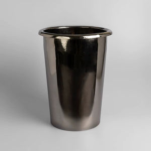 Extra Durable Metal Waste <b>Bin</b> For Hotels With Elegant Polished Look That Impresses Guests And Matches Decor Perfectly - Product Image 1