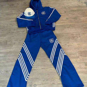 Conjunto Deportivo Personalizado para Hombre, de Alta Calidad, 100% Algodón, Transpirable, con Estampado, para Invierno - Product Image 1