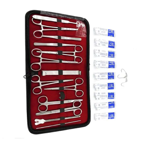 Kit quirúrgico menor de instrumentos médicos al por mayor con instrumentos de grado hospitalario de acero inoxidable instrumentos quirúrgicos de primeros auxilios - Product Image 2