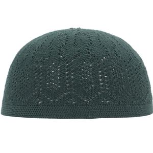 Kufi en coton biologique écologique pour hommes Conception légère et respirante Parfait pour les prières quotidiennes et un mode de vie durable - Product Image 4