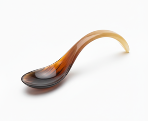 Cuchara de Cuerno de Búfalo Tallada de Primera Calidad, Ecológica y Sencilla, Cuchara de Cocina Natural para Cocinar, Servir y Comer - Product Image 5