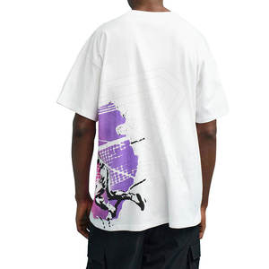 Camiseta informal para hombre de secado rápido y moda unisex venta al por mayor en línea MOQ bajo mejor precio talla grande con patrón liso - Product Image 3