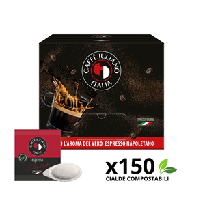 Café Iuliano Espresso Classique 150 Capsules Compostables Café Italien - Product Image 1