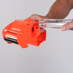 [JAWSSANGSA] Dispensador de Cinta Adhesiva de Papel Engomado Manual JAWCUT, Dispensador de Cinta Activada por Agua, Naranja - Product Image 1