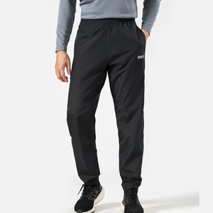 OEM Pantalon de jogging en toile taille moyenne pour hommes Pantalon coupe-vent résistant au vent avec design personnalisable - Product Image 1