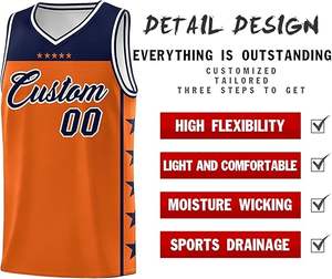 Uniforme de basket-ball de qualité supérieure, impression par sublimation, 100% polyester, haute qualité, nouveau design, vêtements de sport personnalisés pour l'extérieur - Product Image 4