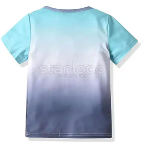 เสื้อยืดแฟชั่นล่าสุด ดีไซน์ใหม่ ผ้าฝ้าย 100% สไตล์สตรีทแวร์ ทรงหลวม พิมพ์ลายโลโก้ตามสั่ง สำหรับเด็ก - Product Image 2