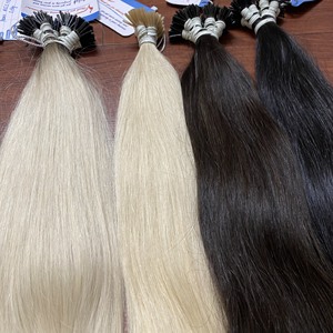 Extensiones de Cabello Humano Vietnamita Virgen al por Mayor, Punta I, Doble Trama, Liso Natural - Product Image 6