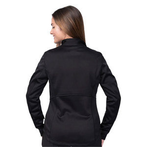 2025 vestes zippées en Spandex confortables pour femmes gommages médicaux vêtements de travail à l'hôpital avec uniformes du personnel infirmier à fermeture éclair - Product Image 6