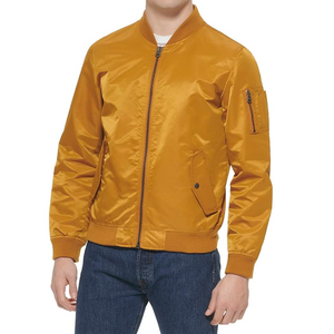 Chaqueta Bomber Harrington Atemporal para Hombre |   Abrigo Informal Cómodo de Mezcla de Algodón, Prendas Personalizadas de Alta Calidad para Marcas de Estilo de Vida - Product Image 6